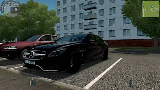 MercedesBenz CLS 63 AMG  Test Drive  City Car Driving [upl. by Eirak617]