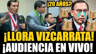 🔴¡EN VIVO LLORA MARTIN VIZCARRA TRAS JUICIO ORAL POR 23 MILLONES DE SOLES ¡SE VA PRESO [upl. by Notnerb]