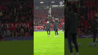 Zidane Iqbal Pulls Off Crazy Skill During WarmUp 😮🔥 [upl. by Hpseoj]