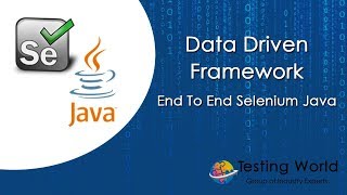 Data Driven Framework  End to End Selenium Java  Part5 [upl. by Anetsirk217]