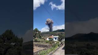 Vulkanausbruch auf La Palma 19092021 Volcan La Palma Volcanic eruption La Palma [upl. by Guod127]