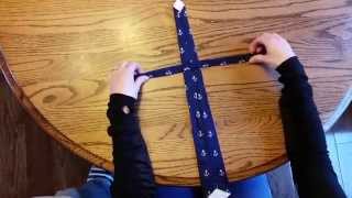 How to Adjust length of pretied childrens necktie [upl. by Johnsten]