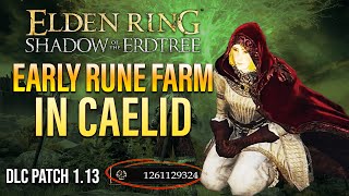 Elden Ring Rune Farm  Super Early Rune Glitch After Patch 113 800000000 Runes Per Min DLC [upl. by Goulette44]