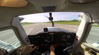 Flight Training PPL Student Pilot Lesson First Solo [upl. by Schwerin]