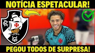 BOMBA CONFIRA AGORA ESSA NOTÃCIA QUE ABALOU SÃƒO JANUÃRIO NOTÃCIAS DO VASCO HOJE [upl. by Neema42]