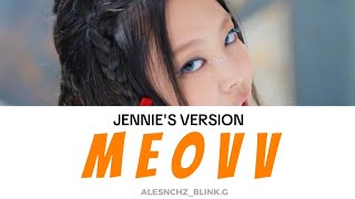 JENNIE  MEOVV COVER AI MEOVV [upl. by Naneek373]