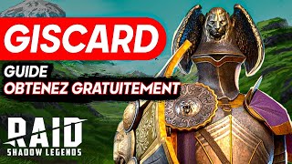 Giscard au Sceau 🇫🇷 Guide  Code Promo RAID Shadow Legends 🇫🇷 RSL français [upl. by Gay]