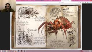 Araneo Spider ARK Survival Evolved Dossier [upl. by Lilybelle282]