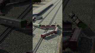 Orissa Coromandel Express Accident 3D Animation shorts coromandelexpress [upl. by Rebmat510]