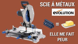 Review et test Scie à onglet spécial métal Evolution avis [upl. by Ysus352]