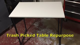 Trash Picked Table Repurpose [upl. by Annabel]