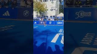 Sebastian Hendel German Fastest Male  BMW BERLIN MARATHON 2024 [upl. by Ahsenev315]