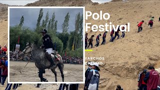 Polo Festival Ladakh  Lamdon Yarchos Chenmo preparation [upl. by Sonitnatsok18]