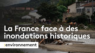 La France face à des inondations historiques [upl. by Kcitrap693]