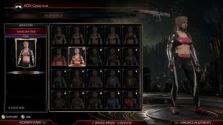 Mortal Kombat 11 how to unlock Cassie Cage KL skins in MK11 Shop [upl. by Hurlee]