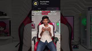 Free fire uninstall krke wapis install kr liya [upl. by Esdnyl]