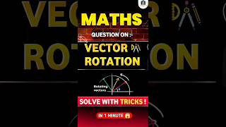 🌀Rotation Vectors in JEE Mains 🚀  Top PYQs Solved Quickly 📚 jeemains jeeadvanced [upl. by Elletsyrk]