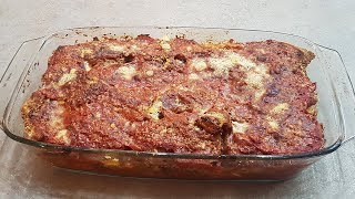 PARMIGIANA DI PATATE FRITTE ROSSA  FoodVlogger [upl. by Cayser]