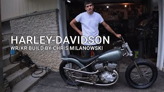 Chris Milanowskis Handfabricated Harley WRKR Build  Born Free 15 Walkaround [upl. by Moureaux]