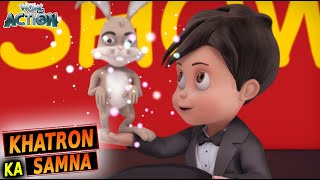 Gayab Singh Vs Vir  Vir Robot Boy  Khatron Ka Samna  S1  15  Hindi Cartoons  Wow Action [upl. by Ahseym]