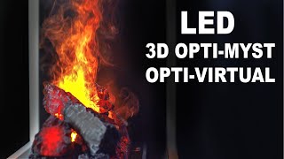 Welchen Elektrokamin brauchst du 3D Wasserdampf  LED  Opti Virtual Technik [upl. by Acir]