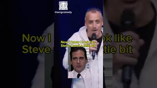 Joe Gatto Pretends He’s Steve Carell‼️😂💀comedy funny shorts jokes [upl. by Neliak]