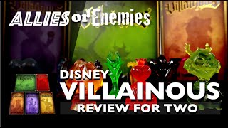 Disney Villainous All Five Sets  Board Game Review [upl. by Mallissa]