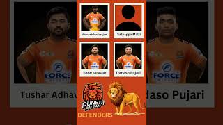 PRO KABADDI 2024  2025 Puneri Paltan Full Squad in Telugushorts [upl. by Notlim375]