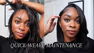 QUICKWEAVE MAINTENANCE ROUTINE [upl. by Lessig752]