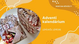 Hogyan készült Adventi kalendárium [upl. by Rehpinnej]