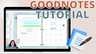 Goodnotes Tutorial For Digital Planner Sellers [upl. by Airrat313]