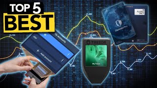 TOP 5 Best Crypto Hardware Wallet  2024 Buyers Guide [upl. by Ottavia]