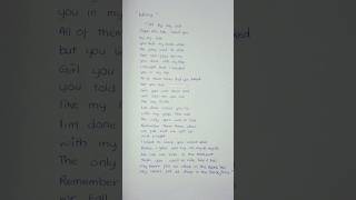 Luh Kel  Wrong rhythmic Lyrics verse ii handwritten luhkel trap [upl. by Kamerman]