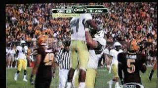 Oregon vs Arizona St Highlights 2008 [upl. by Trelu]