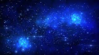 Classic Blue Galaxy 6000 Minutes Space Animation Longest FREE HD 4K 60fps Motion Background AAvfx [upl. by Atnoled]