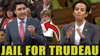 Melissa Lantsman Calls On CRIMINAL CHARGES For Justin Trudeau [upl. by Atidnan326]