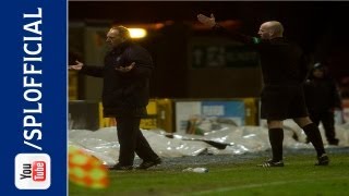 Angry Kenny Shiels Sent To The Stand Inverness CT 11 Kilmarnock 13022013 [upl. by Naam]