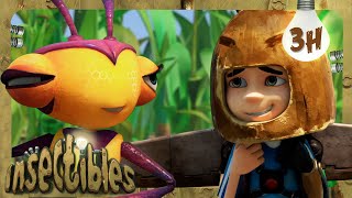 Flight Risk  🐛 Antiks amp Insectibles 🐜  Funny Cartoons for Kids  Moonbug [upl. by Annaxor689]