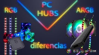 Convertidor RGB amp HUB ARGB y sus diferencias e instalación HUB ARGB [upl. by Anuahc]