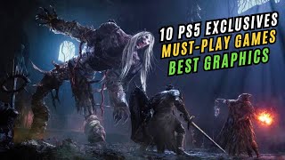 Top 10 PS5 Exclusive MustPlay Games 2024 🎮 [upl. by Pallaton]