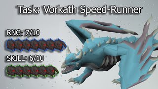 Sub 54 Vorkath Guide Combat Achievements Series [upl. by Chellman48]