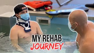 MY REHAB JOURNEY FROM THE PLANE CRASH [upl. by Itin]