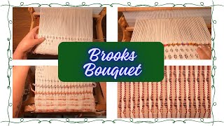 Brooks Bouquet 1 technique soo many possibilities on a Rigid Heddle Loom [upl. by Assin]