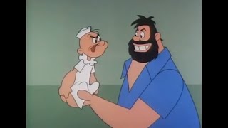 Childhood Daze  Popeye Cartoon Full Episode [upl. by Enitsrik]