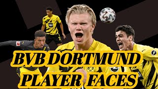 bvb borussia dortmund fifa 22 player faces ps5 player scans [upl. by Pinkerton669]