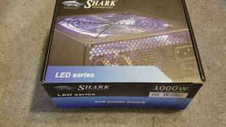 Budget PC Power Supply Shark Technology 1000w PSU [upl. by Nordgren623]