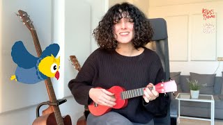 Ukulele Tutorial  Eule fühlt den Beat  Kids at Home [upl. by Ives]