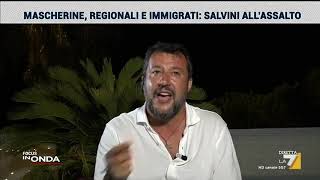 Immigrazione laccusa di Matteo Salvini quotCriminale aver quadruplicato gli sbarchiquot [upl. by Jessamyn]