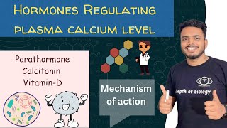 Hormones regulating plasma calcium level  Parathormone Calcitonin and VitaminD  pharmacology [upl. by Aneehsal729]