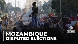 Mozambique disputed elections Opposition calls for fresh demonstrations [upl. by Otrebliw]